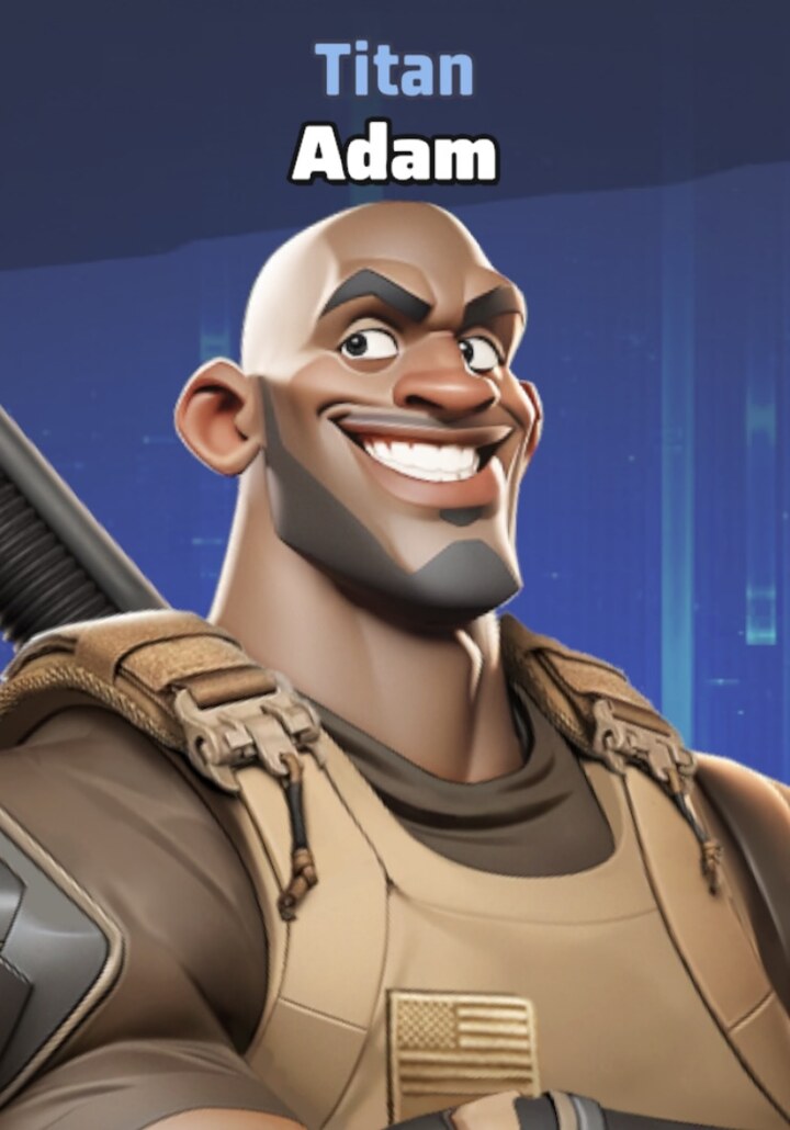 Adam character portrait
