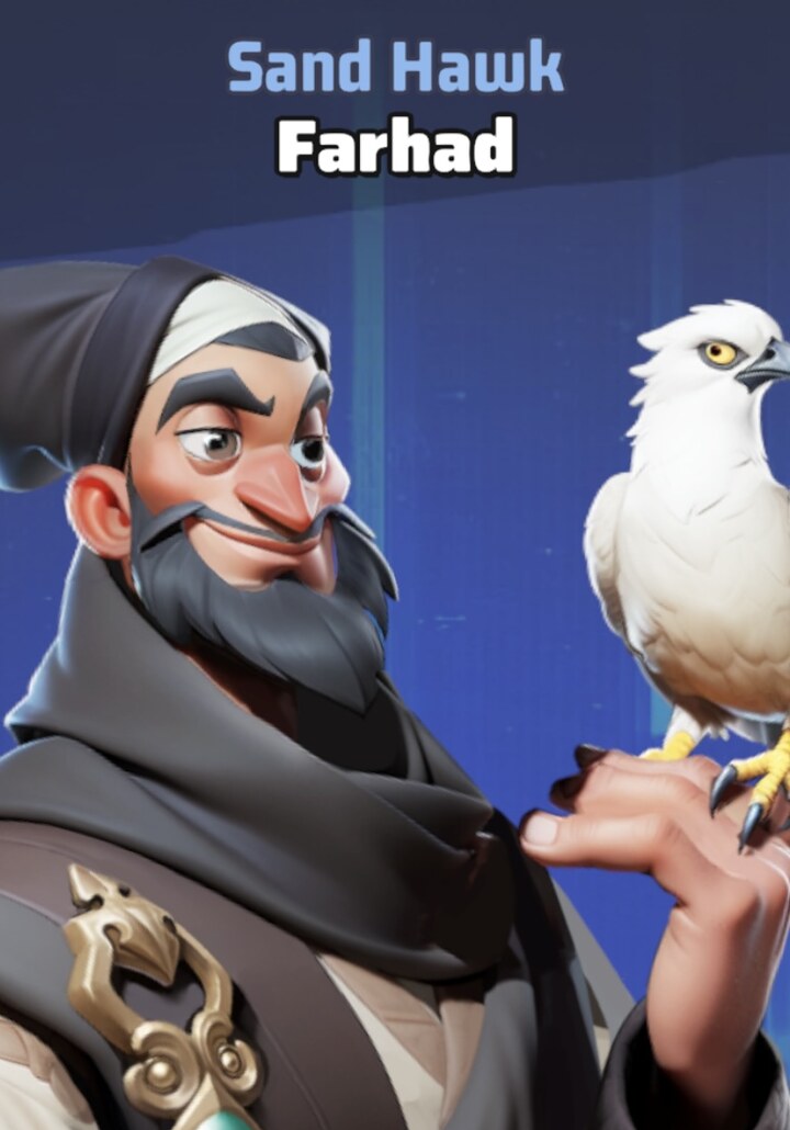 Farhad character portrait