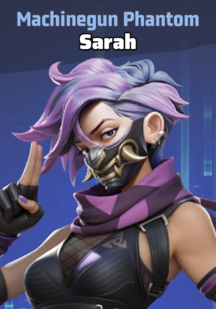 Sarah character portrait